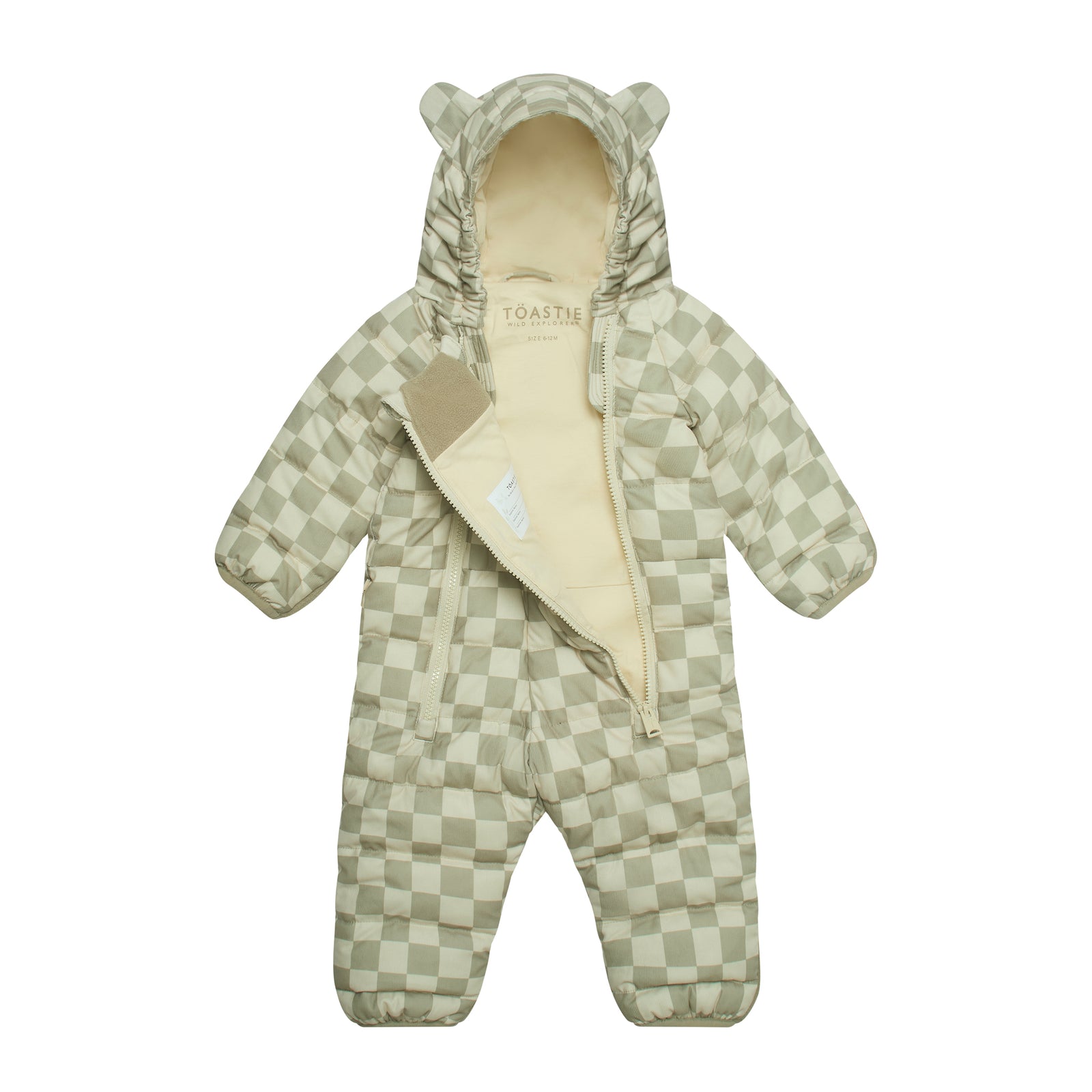 Quilted Onesie | Sage Micro Cord