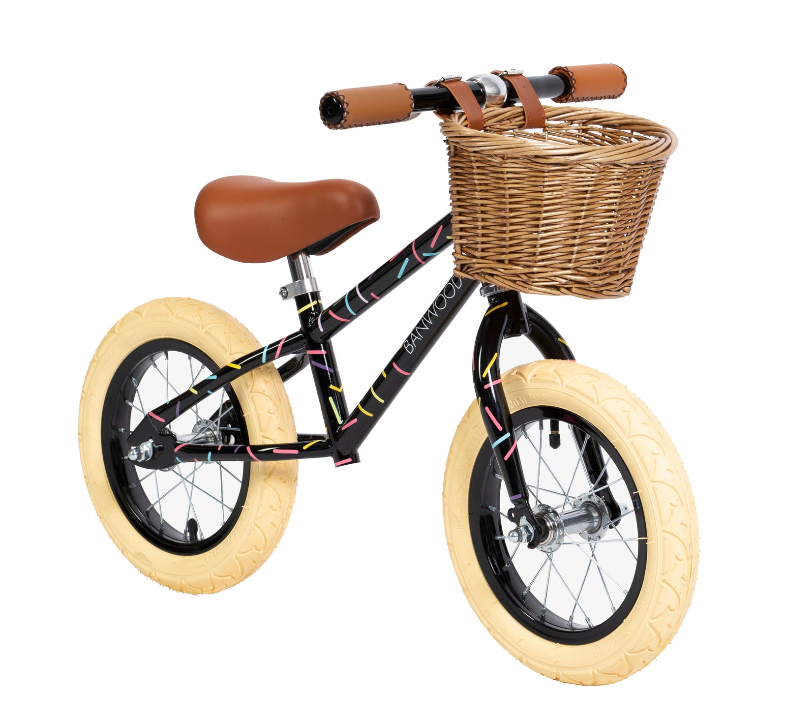 Banwood x Marest First Go Balance Bike 12" - Allegra Black