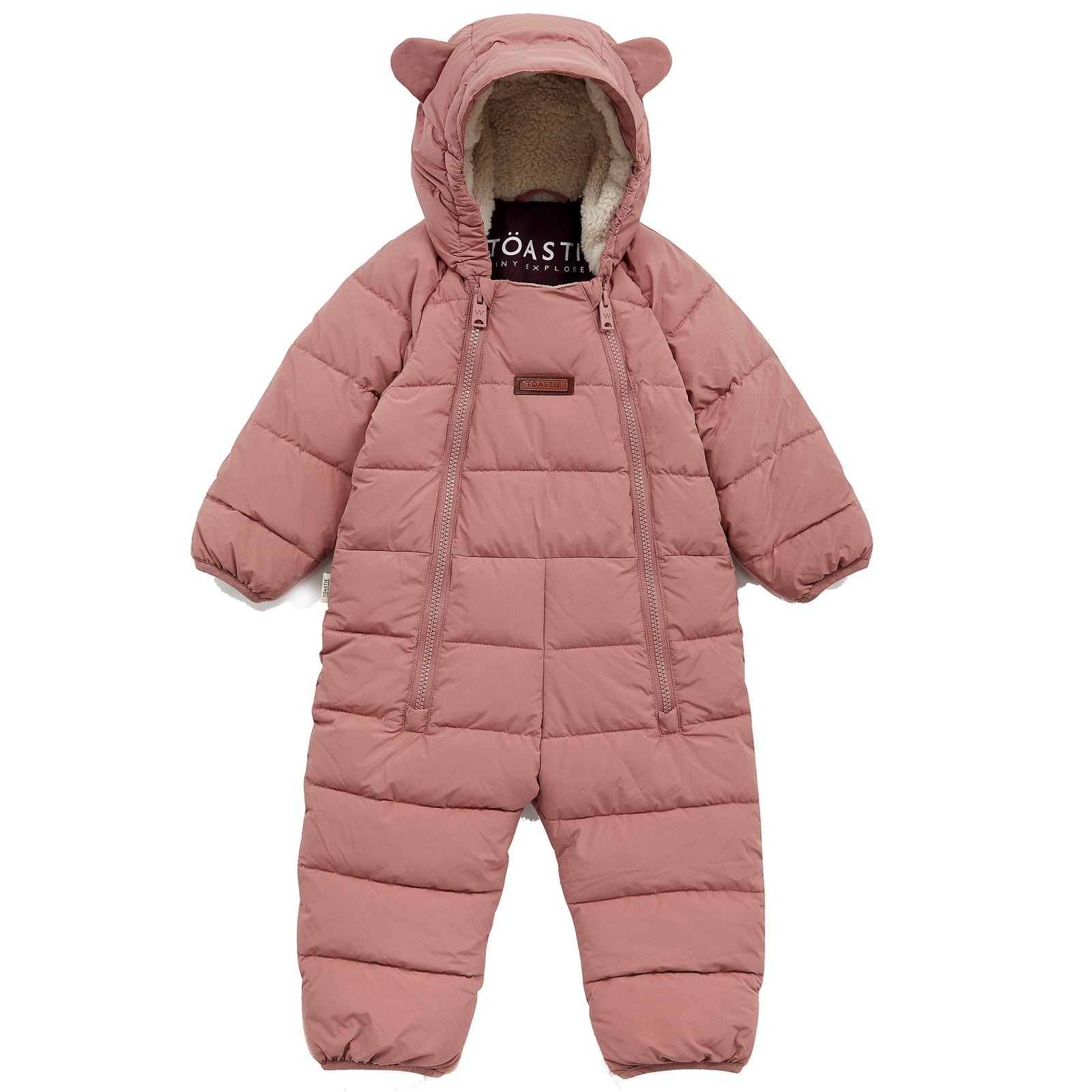 Quilted Onesie | Damask Pink