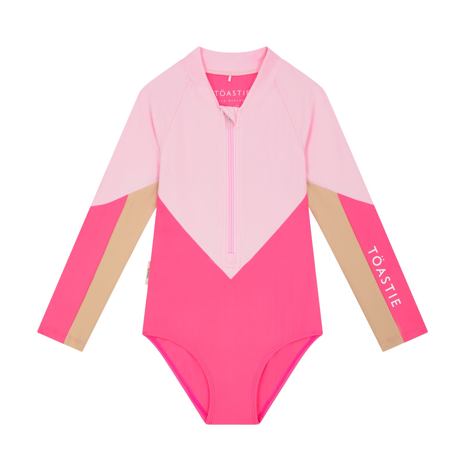 pink UV swimsuit