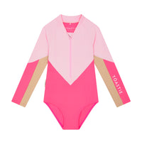 pink UV swimsuit