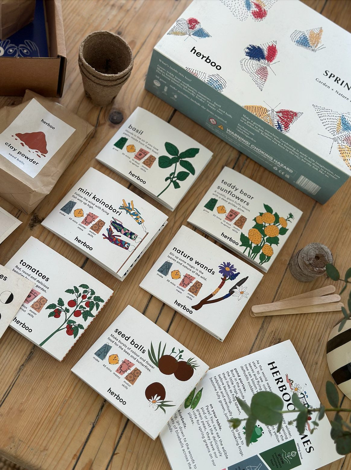 Spring | Gardening Kit, by Herboo