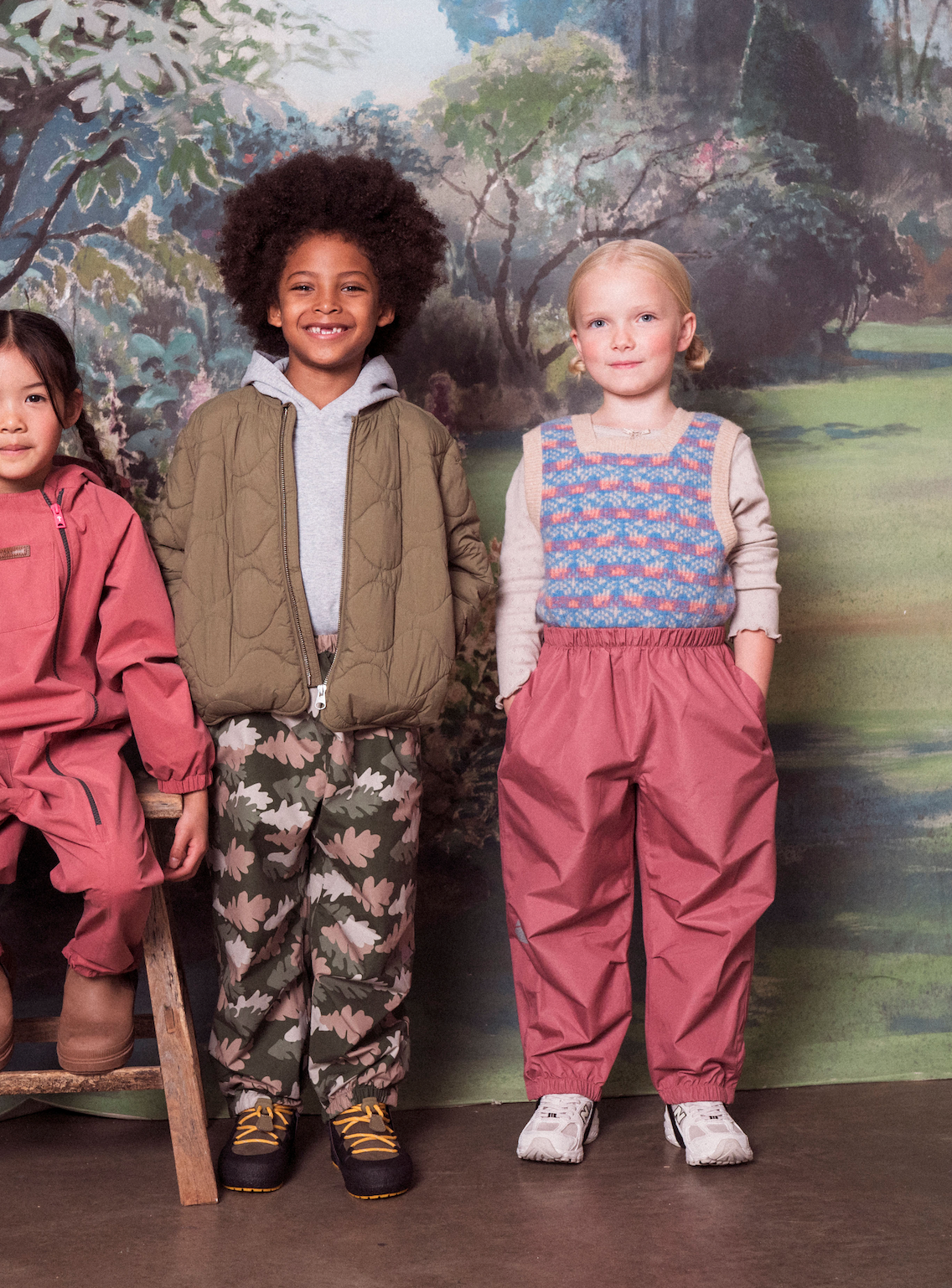 Leaf Camo Waterproof Trousers