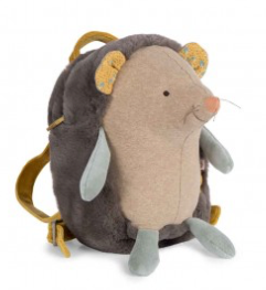 Moulin Roty Hedgehog backpack Trois Petits Lapins