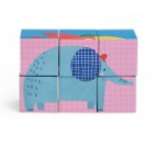 Moulin Roty 6 Cube Puzzle Les Toupitis