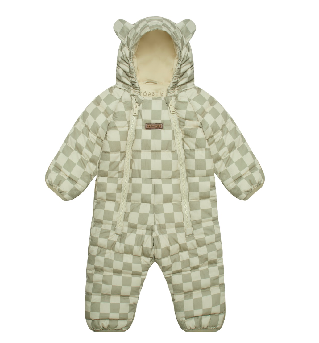 Quilted Onesie | Sage Micro Cord