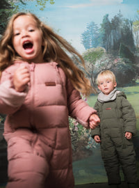 Quilted Onesie | Damask Pink