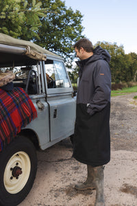Adult Weatherproof Changing Robe | Black
