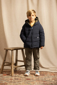 Ink Navy | Balsam Khaki EcoReversible Puffer