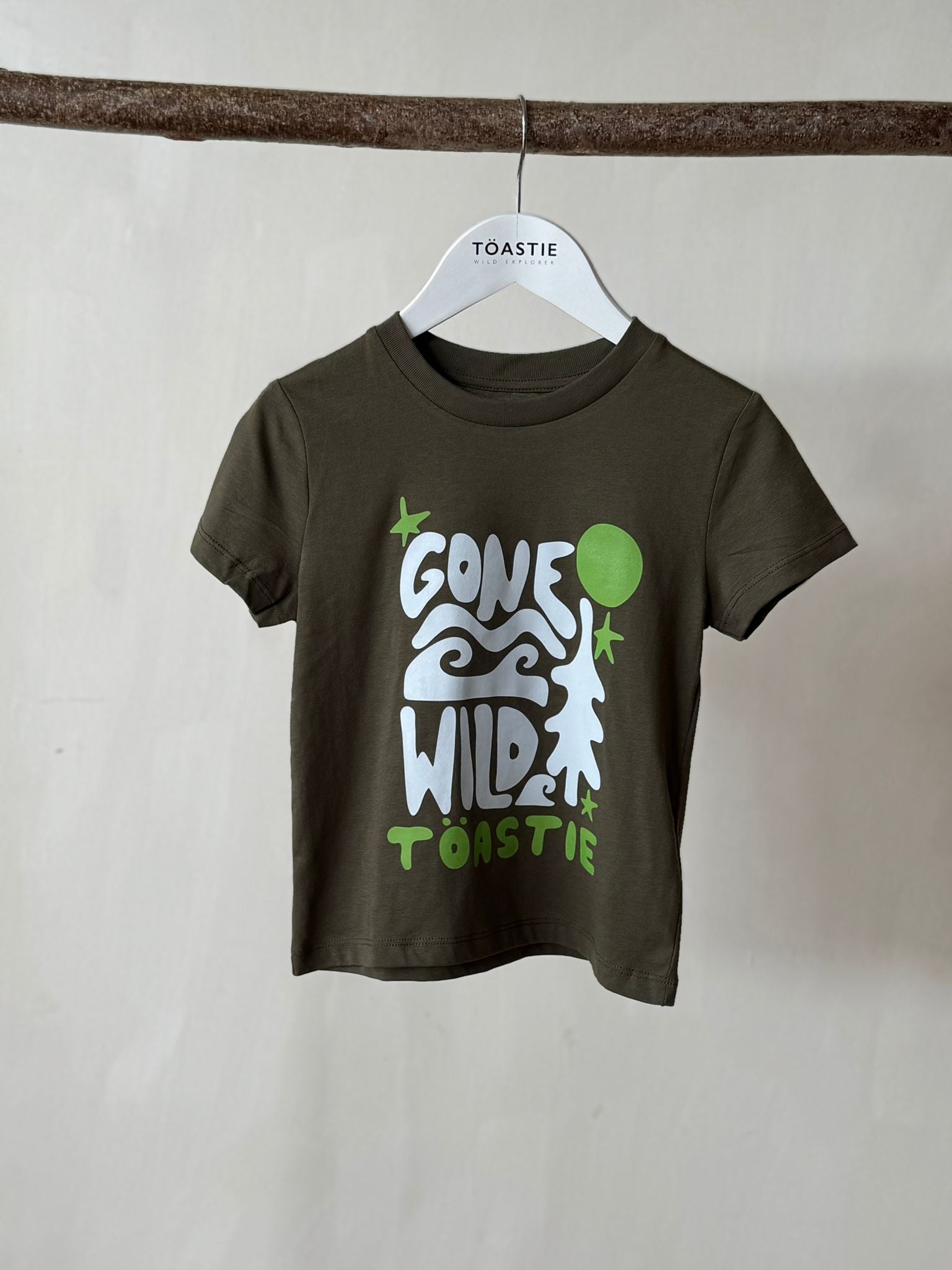 Gone Wild x Töastie Tee - Khaki