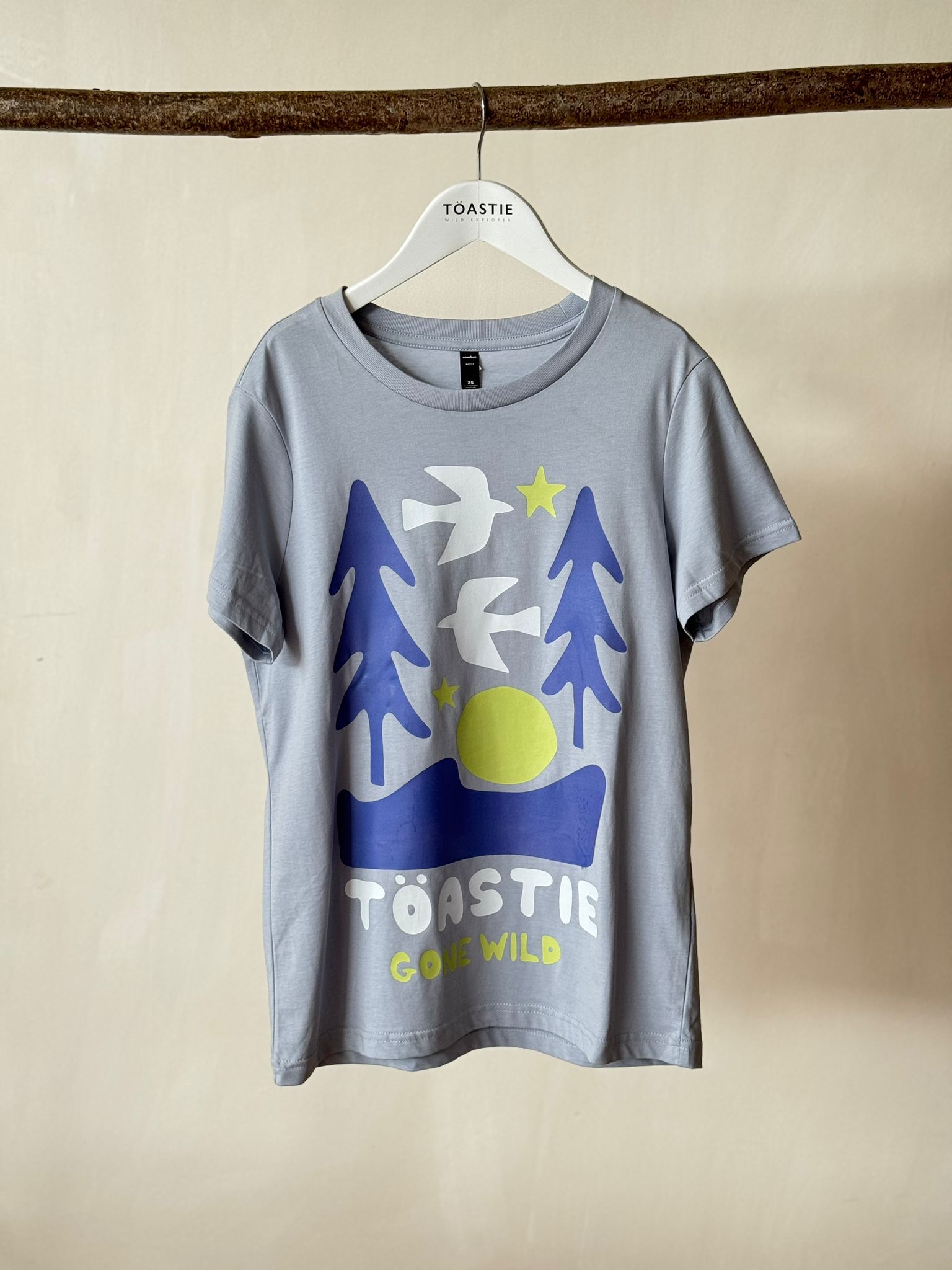 Gone Wild x Töastie Adult T-shirt Powder Blue