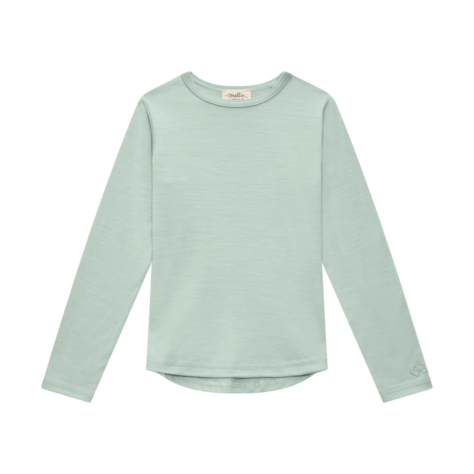 Smalls Merino Long Sleeve Top  | Sage Green