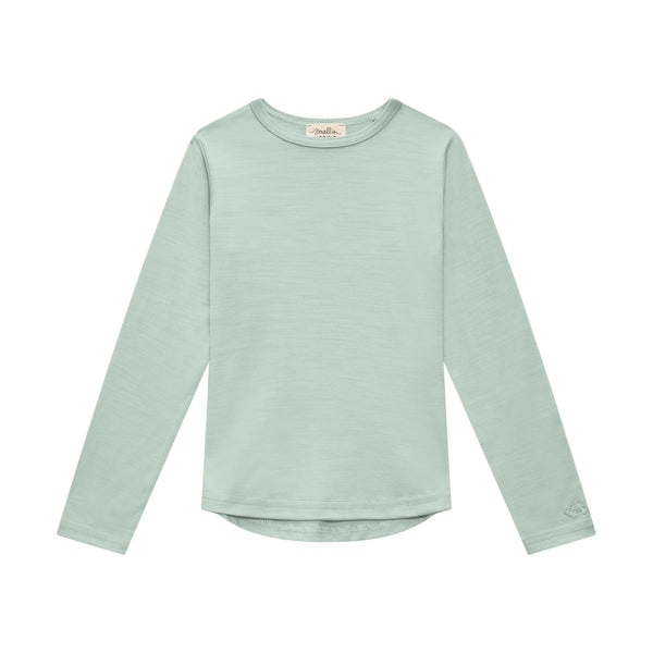 Smalls Merino Long Sleeve Top | Sage Green
