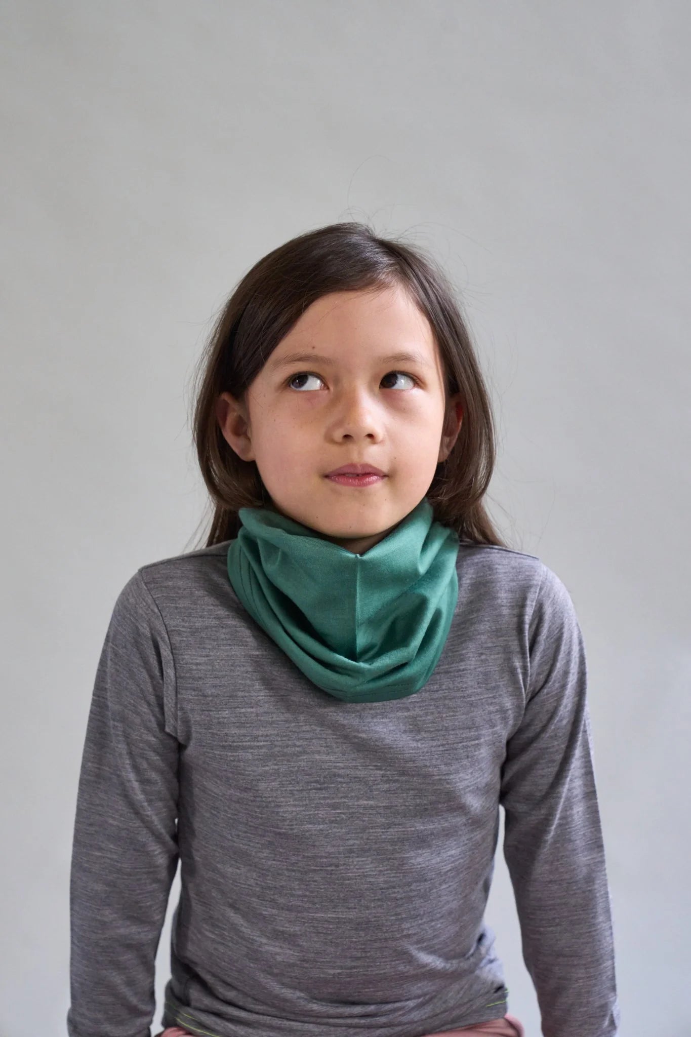 Smalls Merino 100% Merino Snood | Emerald Green