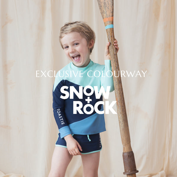 SNOW + ROCK X TÖASTIE | UV Protector Swim Top | Aqua