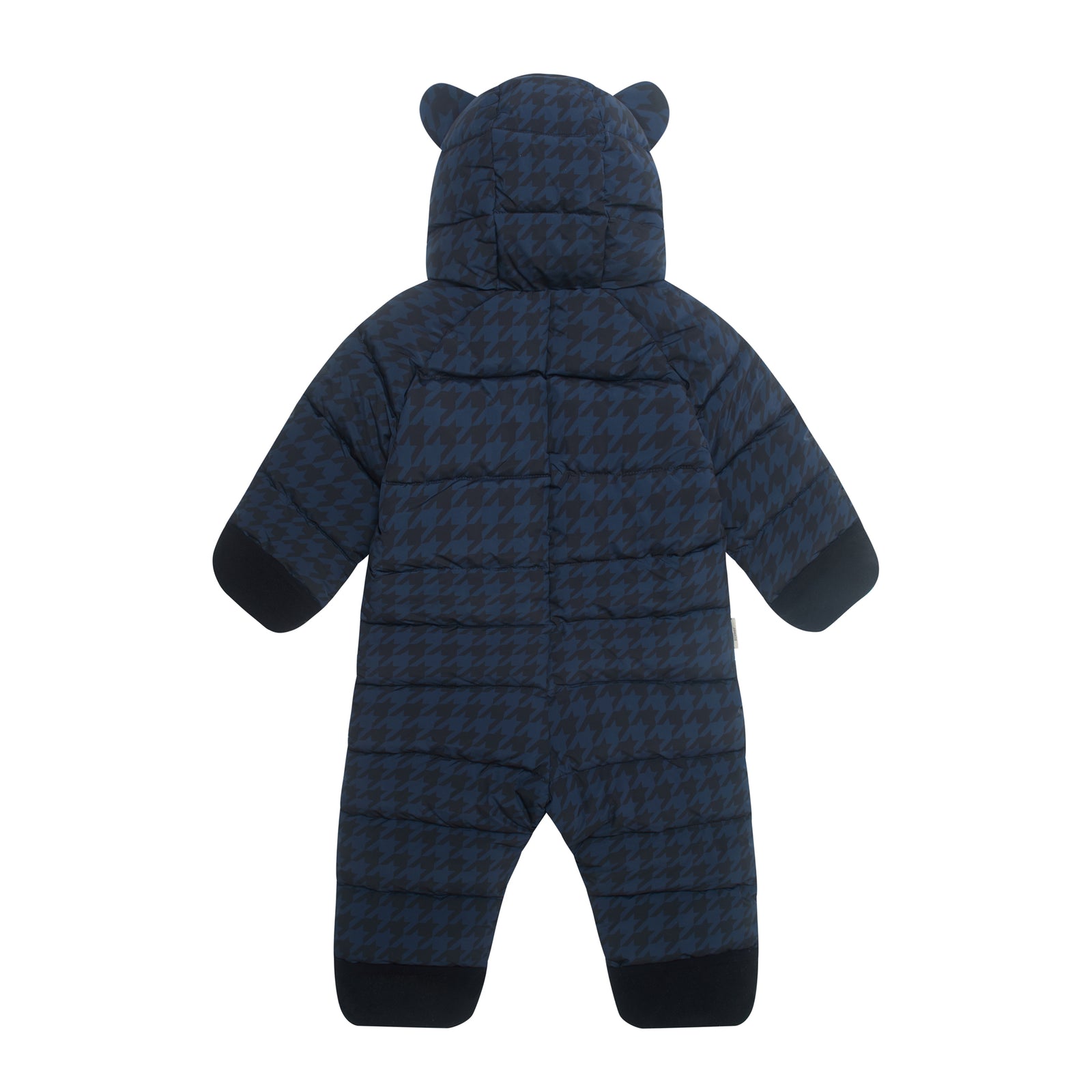 Quilted Onesie | Midnight Houndstooth