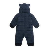 Quilted Onesie | Midnight Houndstooth