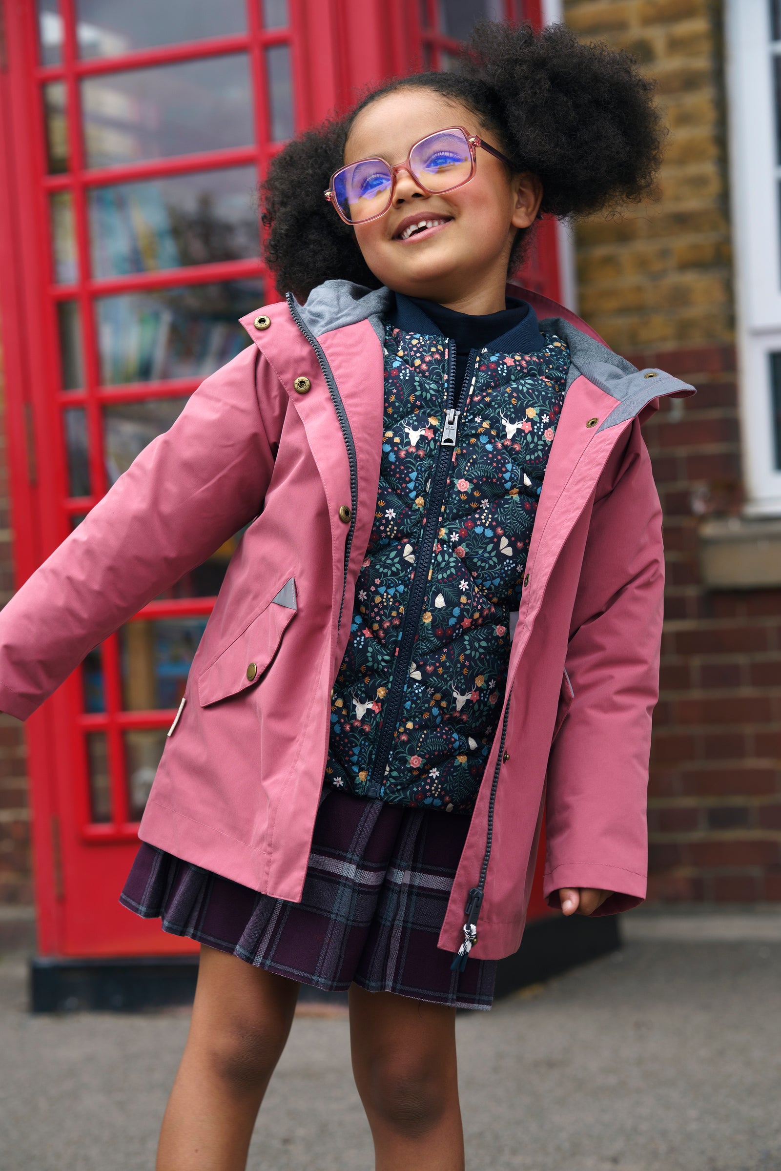 Modular Bomber Jacket | Midnight Floral