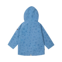 Fully Waterproof Raincoat | Rain Blue Magic Print