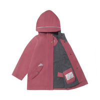 Fully Waterproof Raincoat | Soft Pink Magic Print