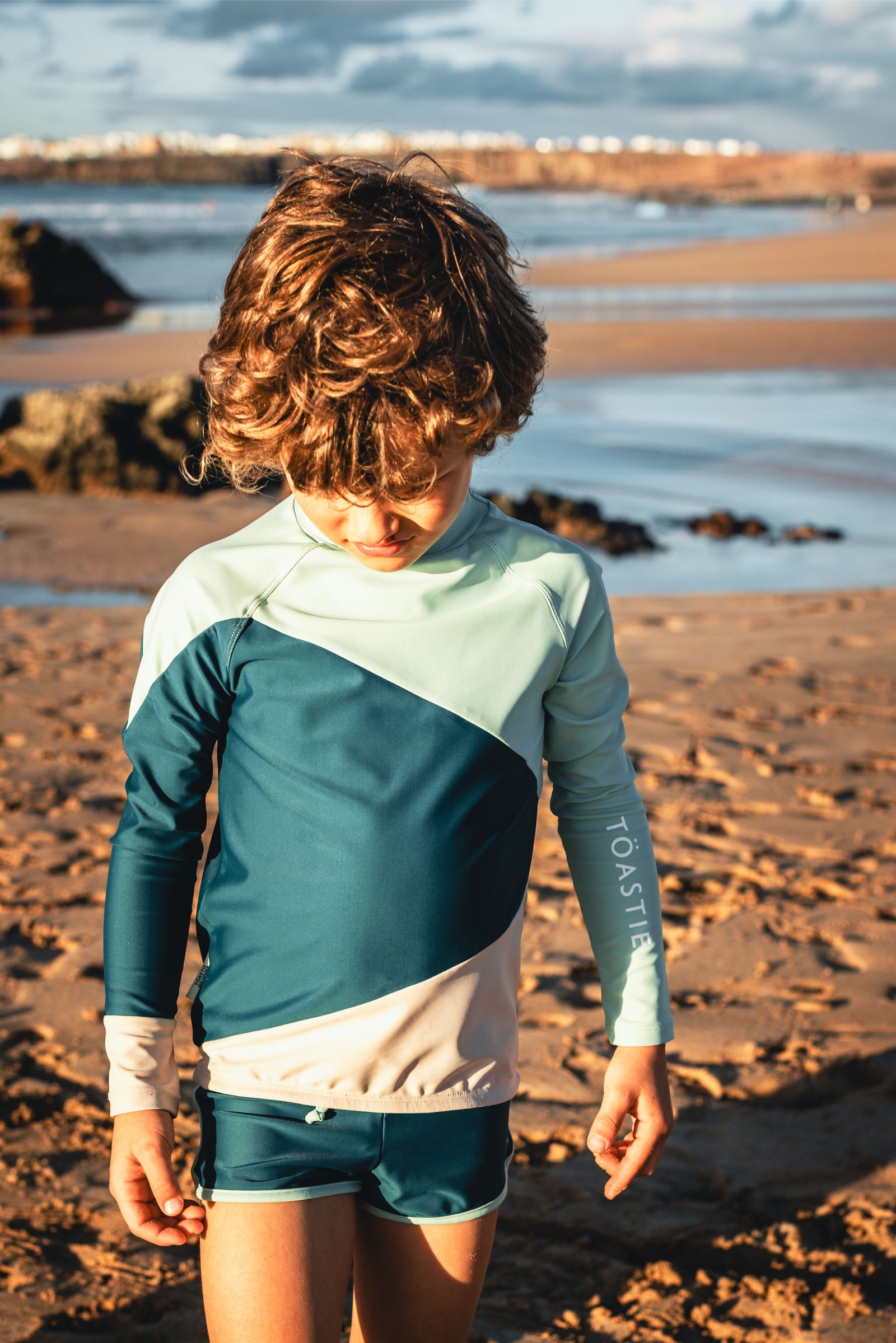UV Protector Swim Top | Palm Green