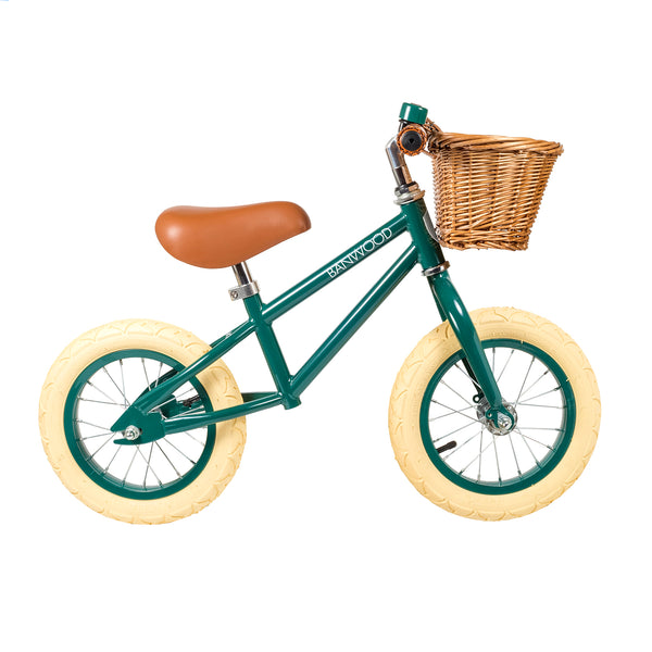 Banwood First Go Balance Bike 12" Dark Green