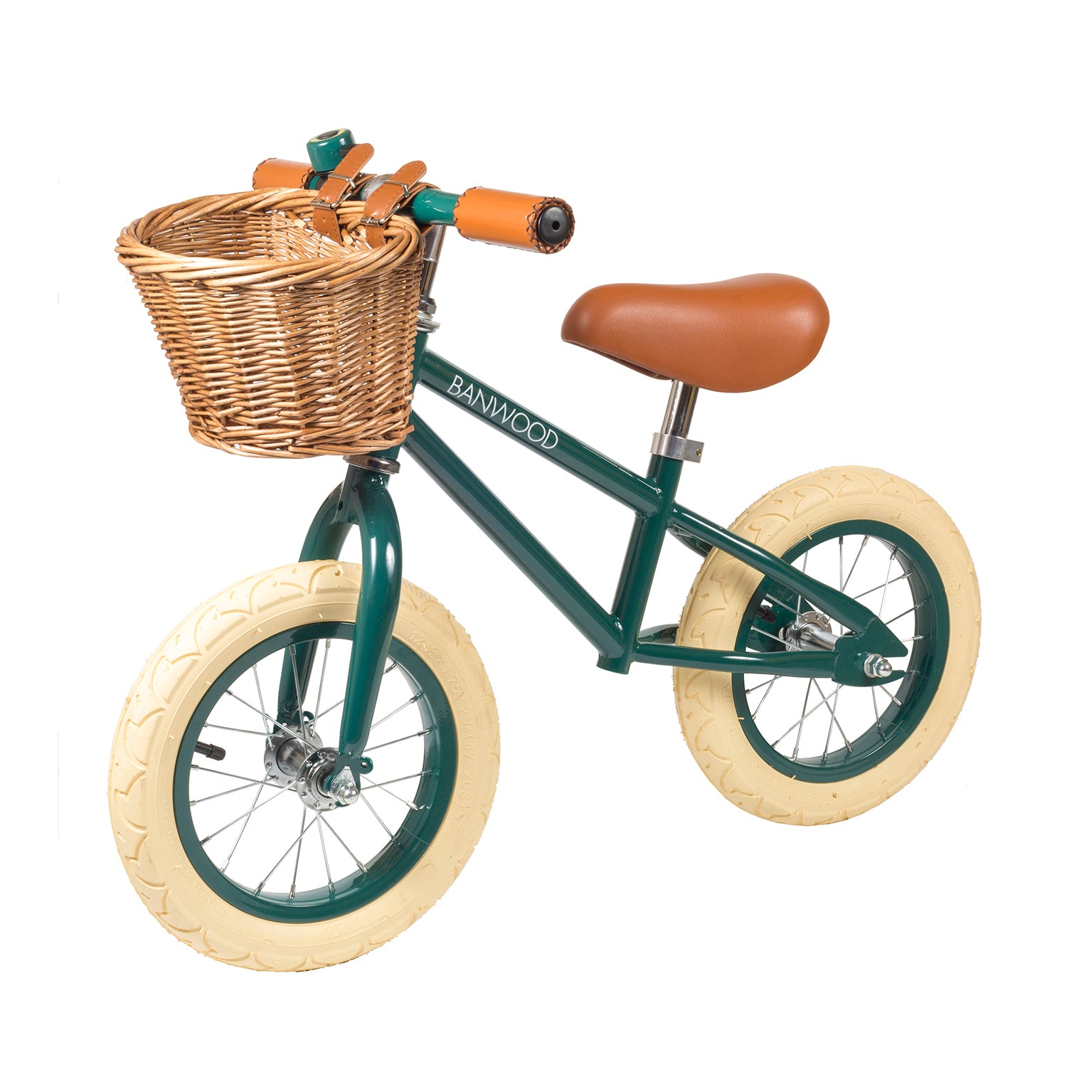 Banwood First Go Balance Bike 12" Dark Green