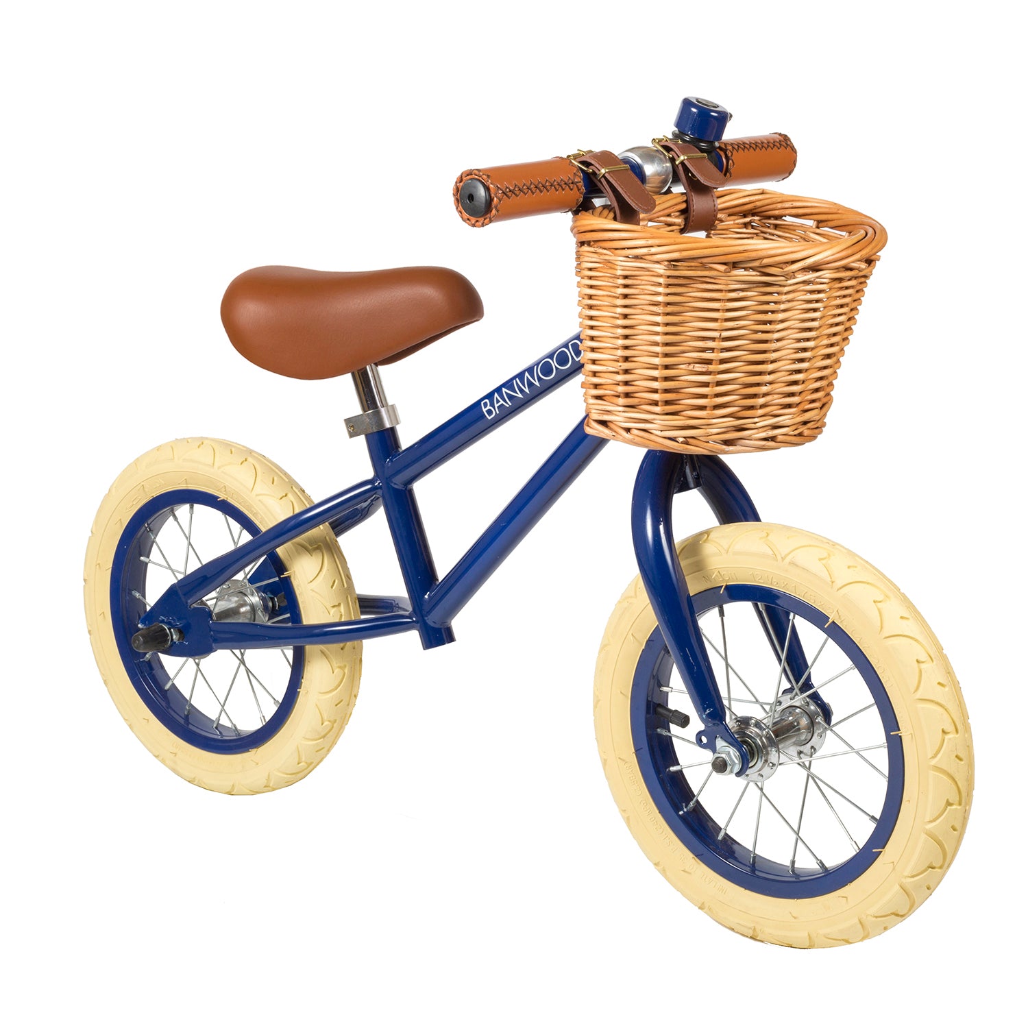 Banwood First Go Balance Bike 12" Navy Blue