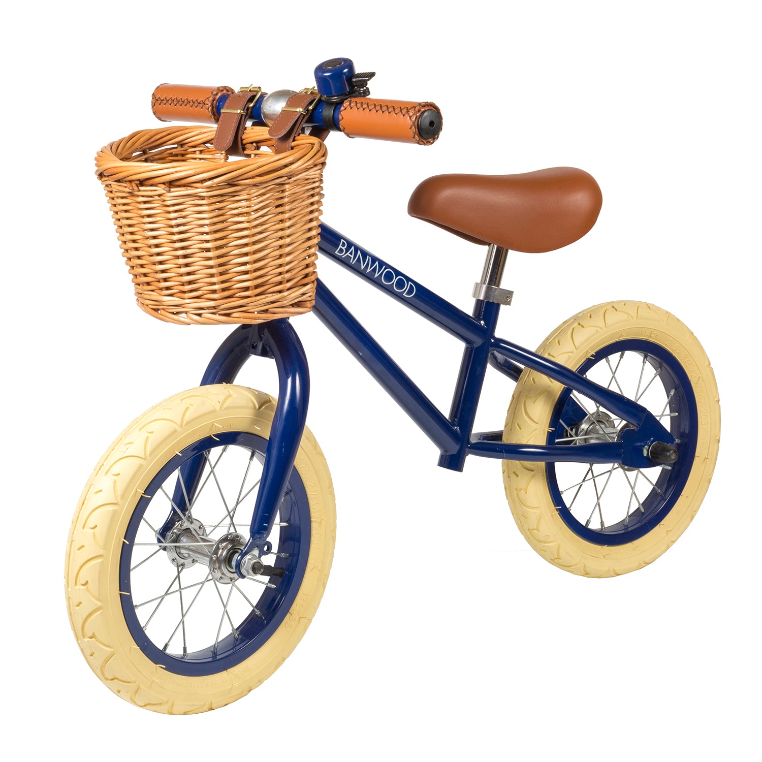 Banwood First Go Balance Bike 12" Navy Blue