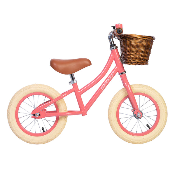 Banwood First Go Balance Bike 12" Coral