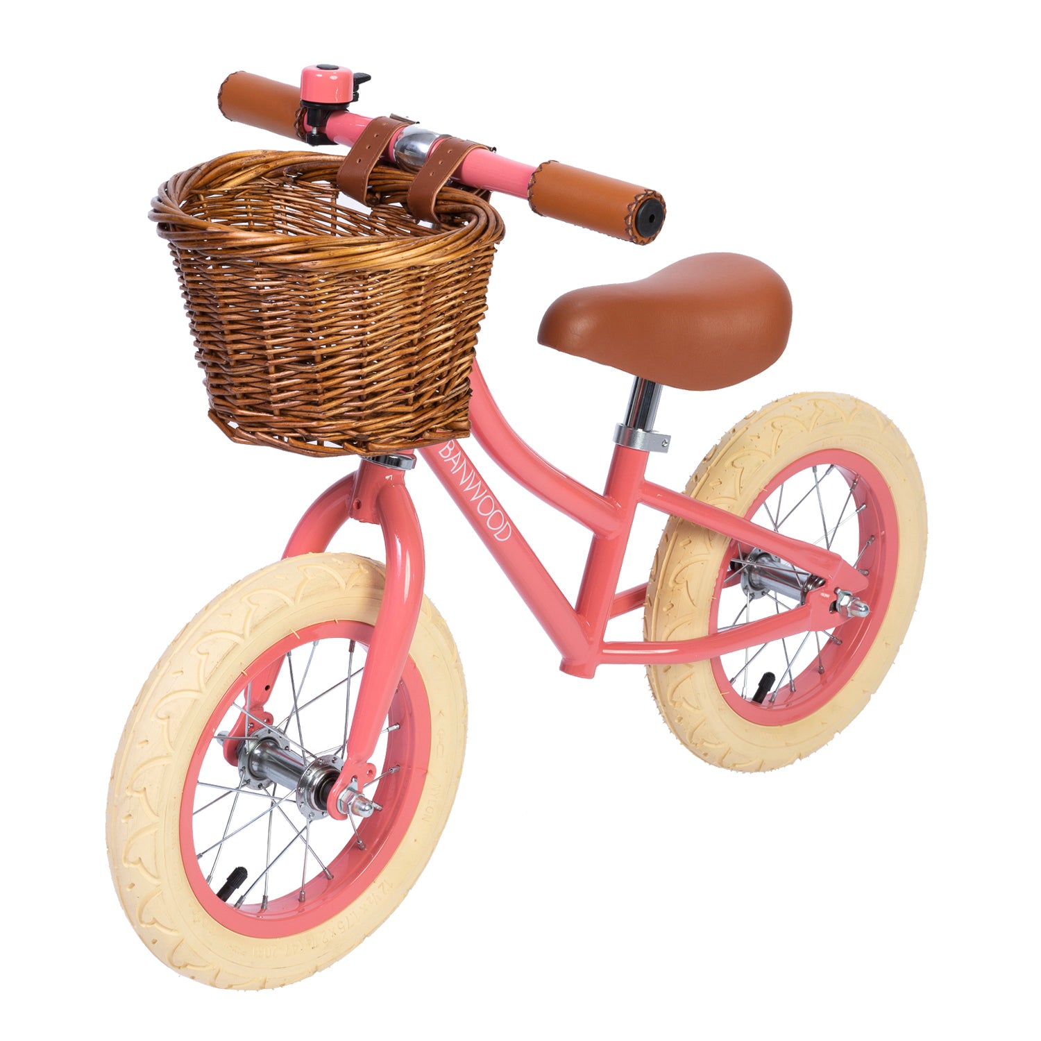 Banwood First Go Balance Bike 12" Coral