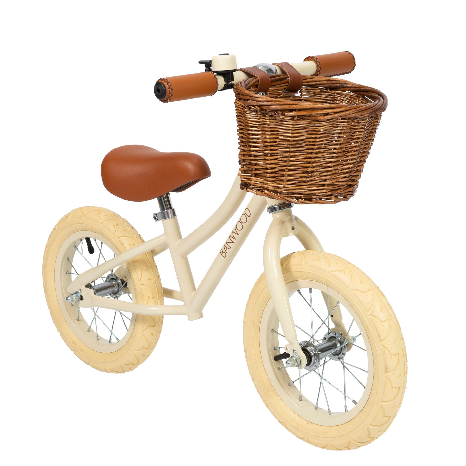 Banwood First Go Balance Bike 12" Cream