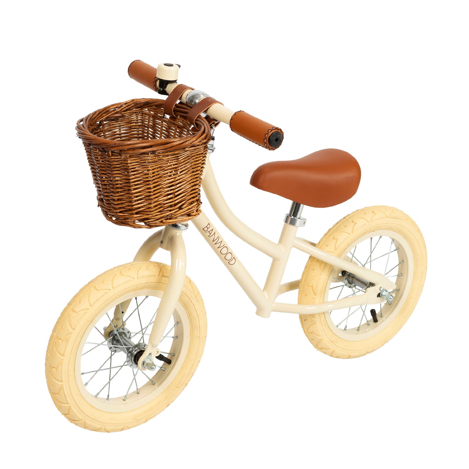 Banwood First Go Balance Bike 12" Cream