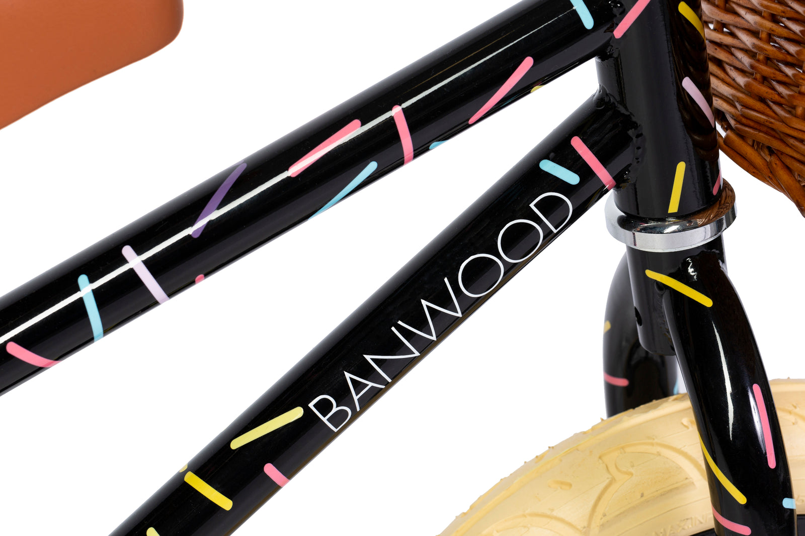 Banwood x Marest First Go Balance Bike 12" - Allegra Black