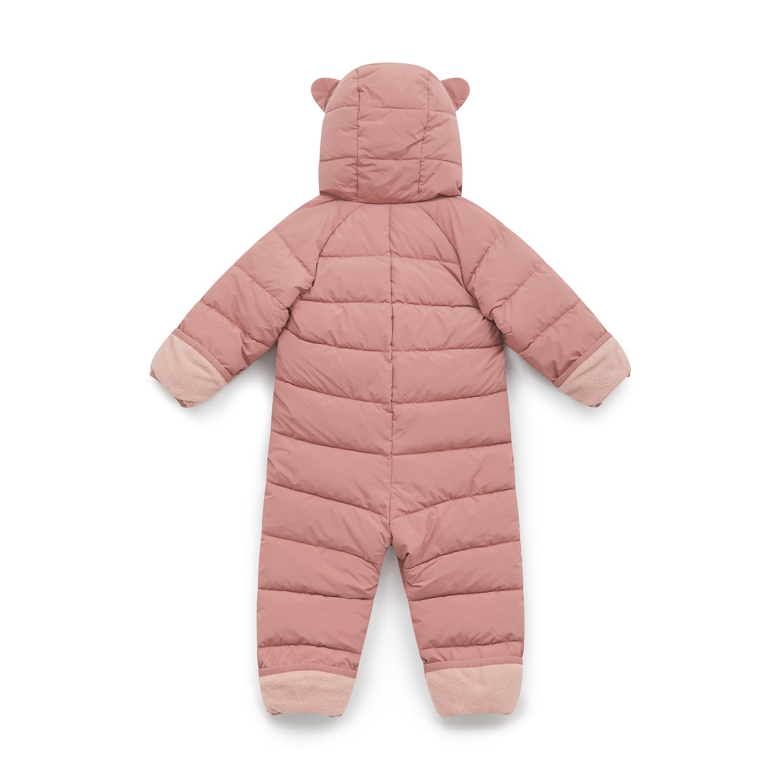Damask Pink Quilted Onesie