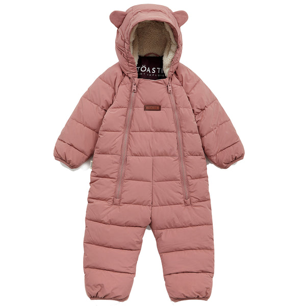 Quilted Onesie | Damask Pink