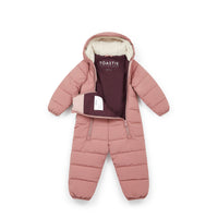 Damask Pink Quilted Onesie