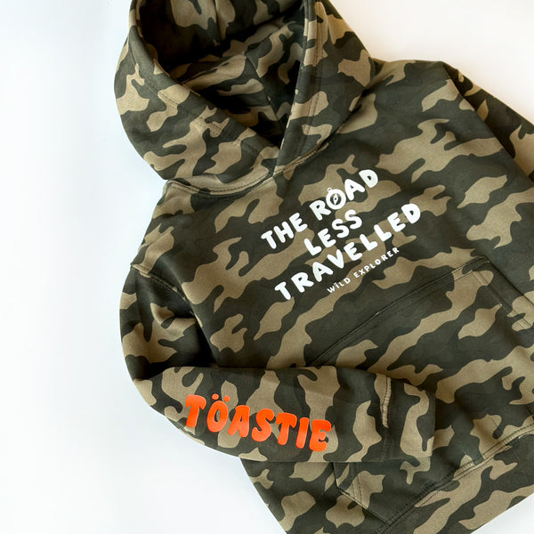 Intrepid Explorer Camo Brushed Back Hoodie