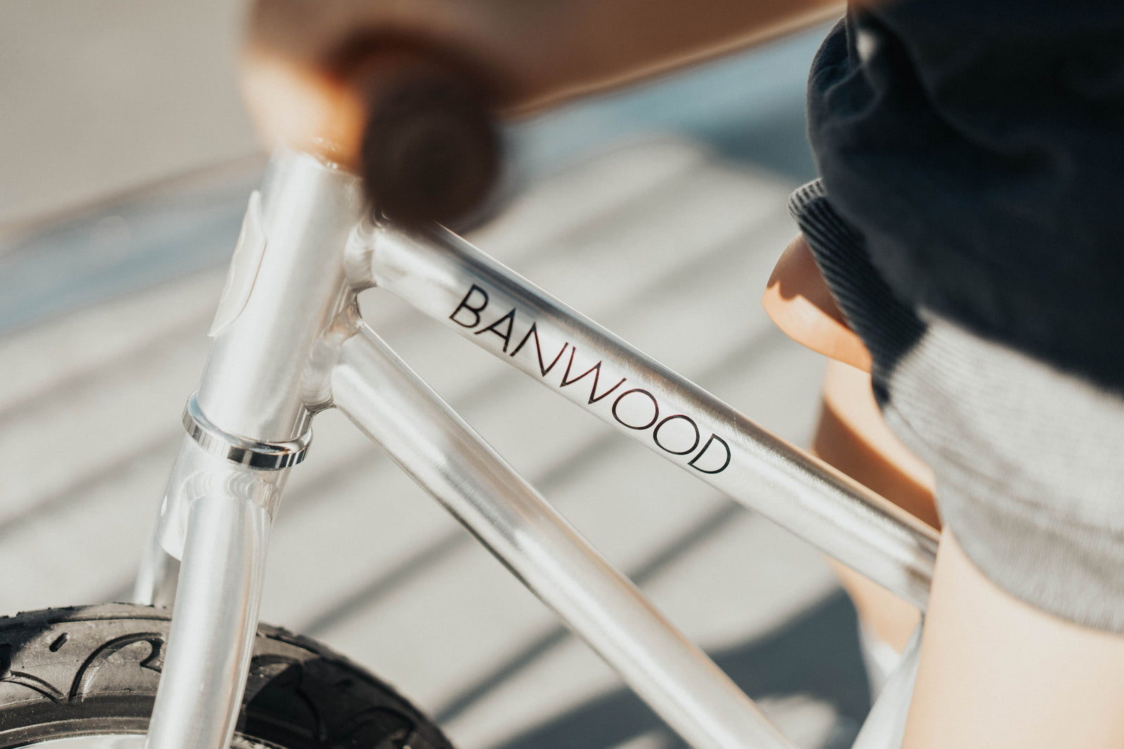 Banwood First Go Balance Bike 12" Chrome
