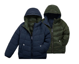 Ink Navy | Balsam Khaki EcoReversible Puffer