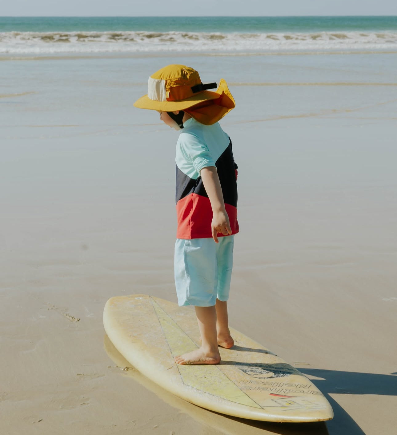 UV Protector Swim Top | Hamptons Blue