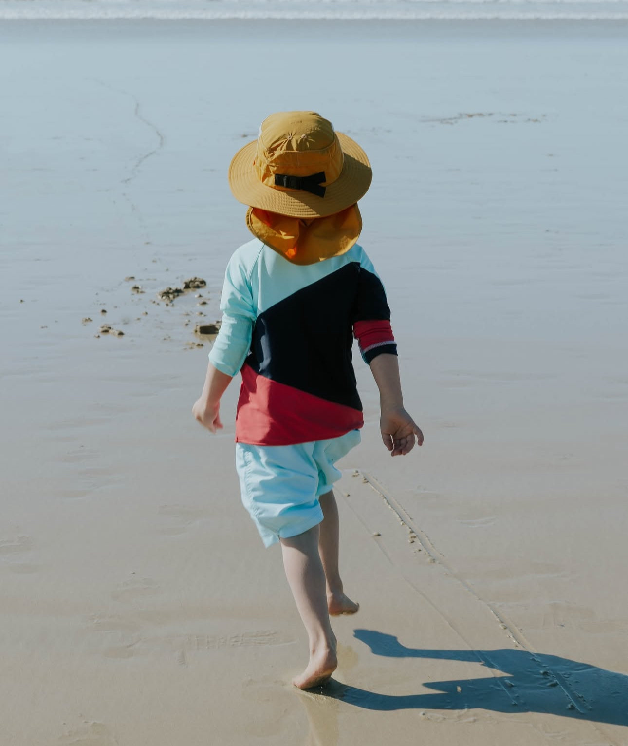 UV Protector Swim Top | Hamptons Blue