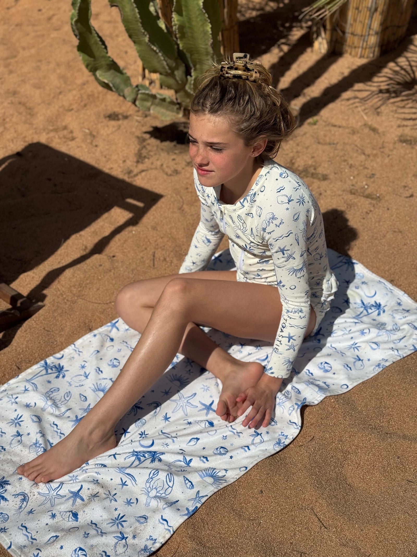 UV Protector Swimsuit | Jewels of the Ocean