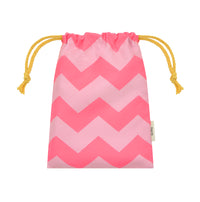Printed Microfibre Towel | Pink Chevron