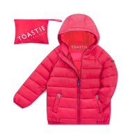 Raspberry Pink Pack-a-Way Mountain Puffer
