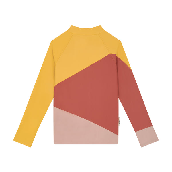 UV Protector Swim Top | Lemon Putty