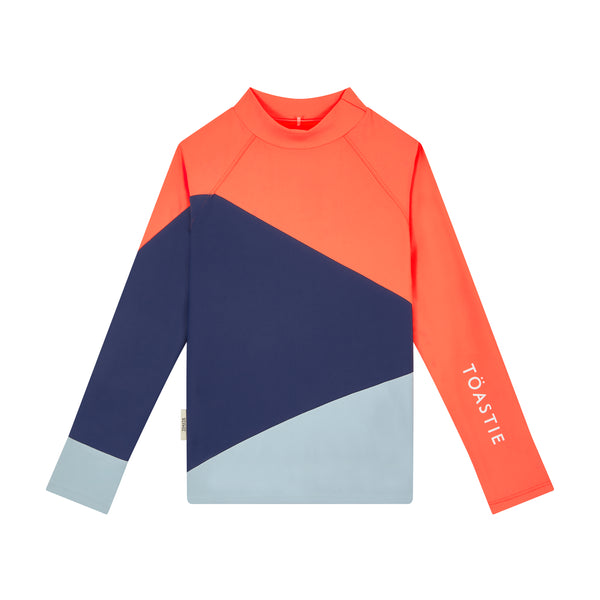 UV Protector Swim Top | Orange Sky