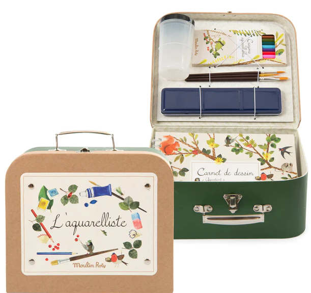 Watercolour Artist Case, Le Jardin Du Moulin Roty