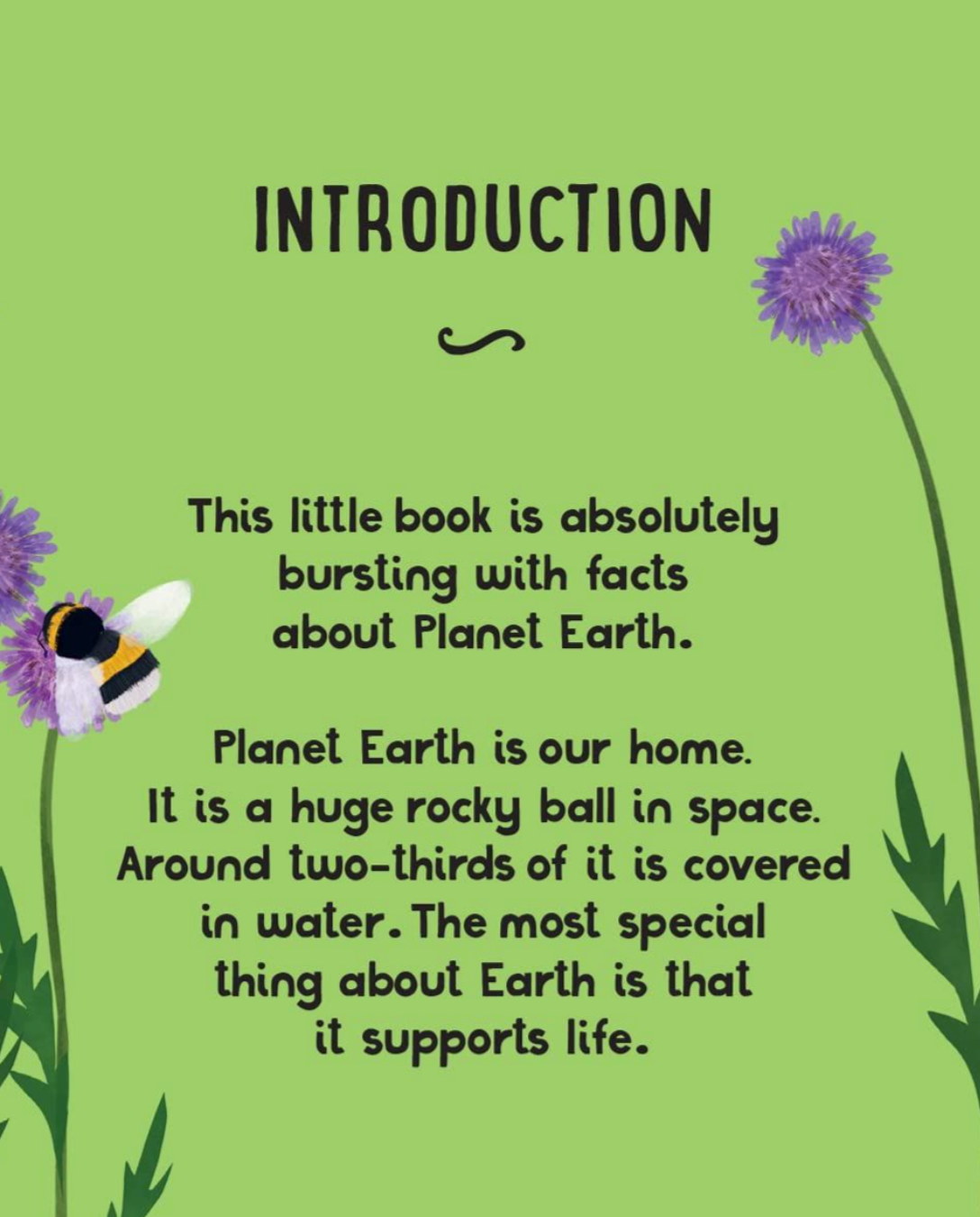Small and mighty book of planet Earth