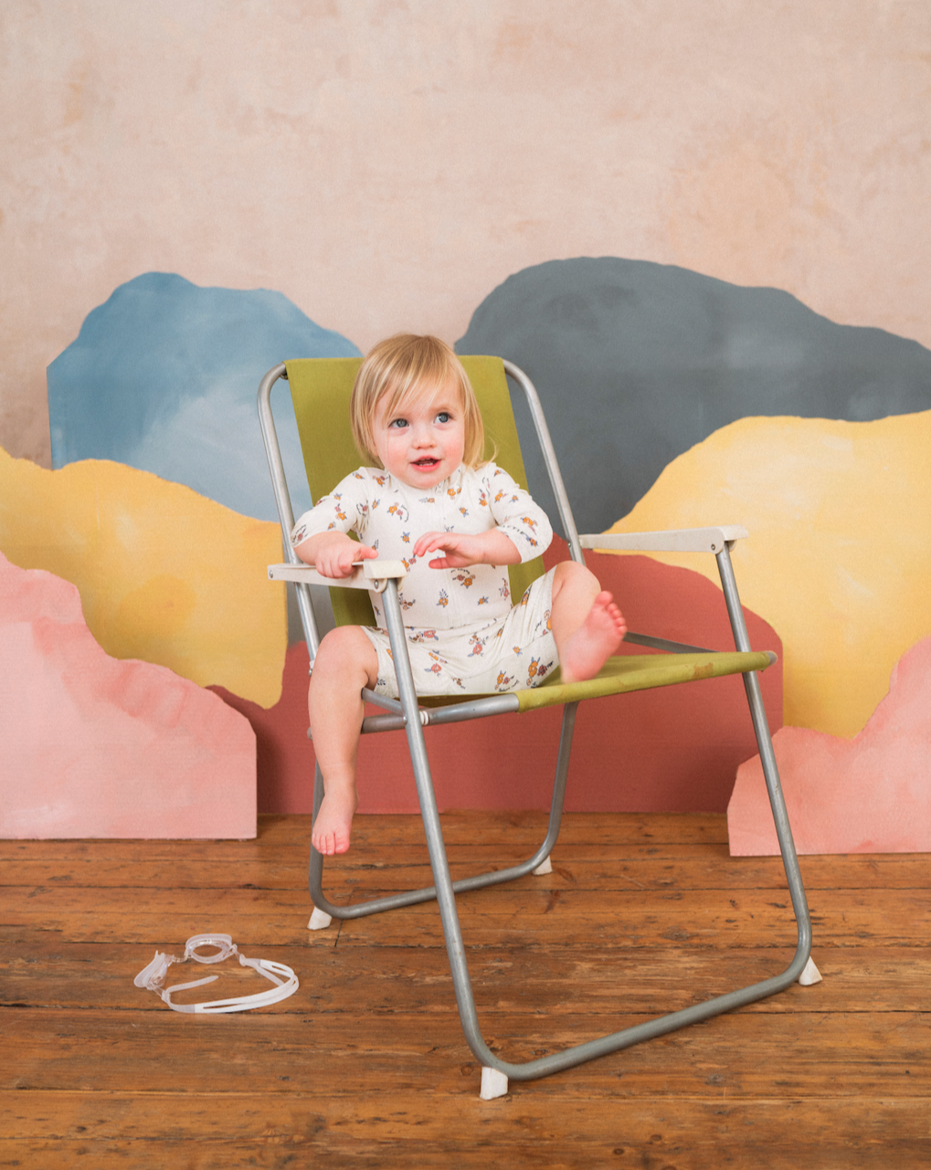 UV Protector Swim Onesie | Provencal Rose